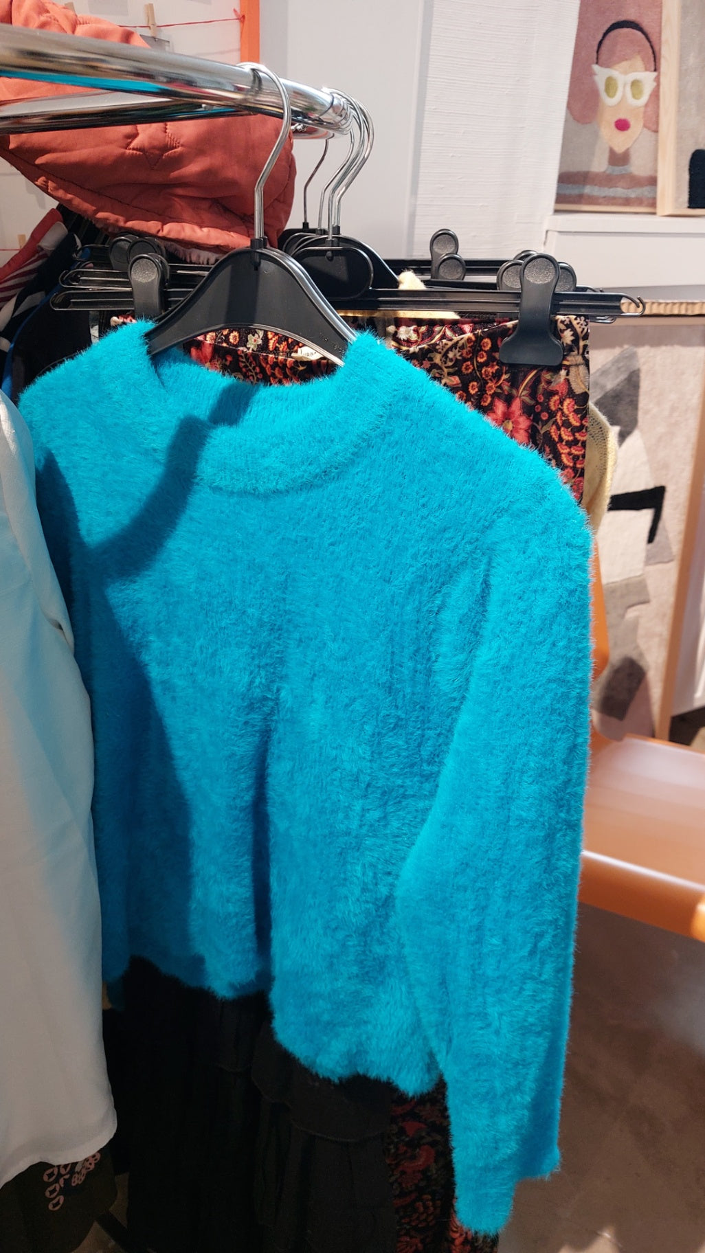 FB Sister Pullover Türkis