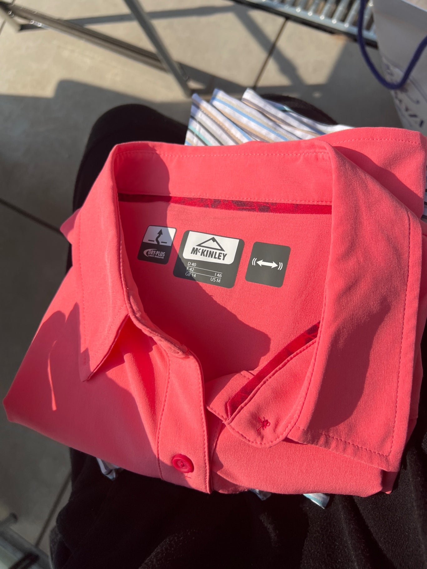 McKINLEY Hemd Rot