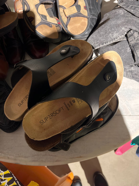 Supersoft Sandalen Schwarz