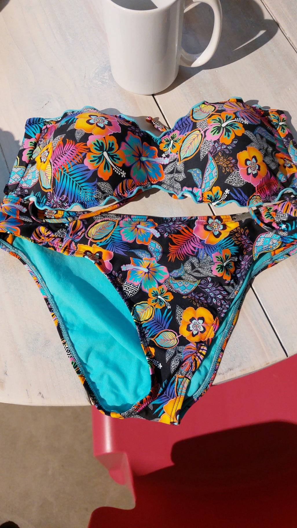 Unbekannt Bikini Mehrfarbig
