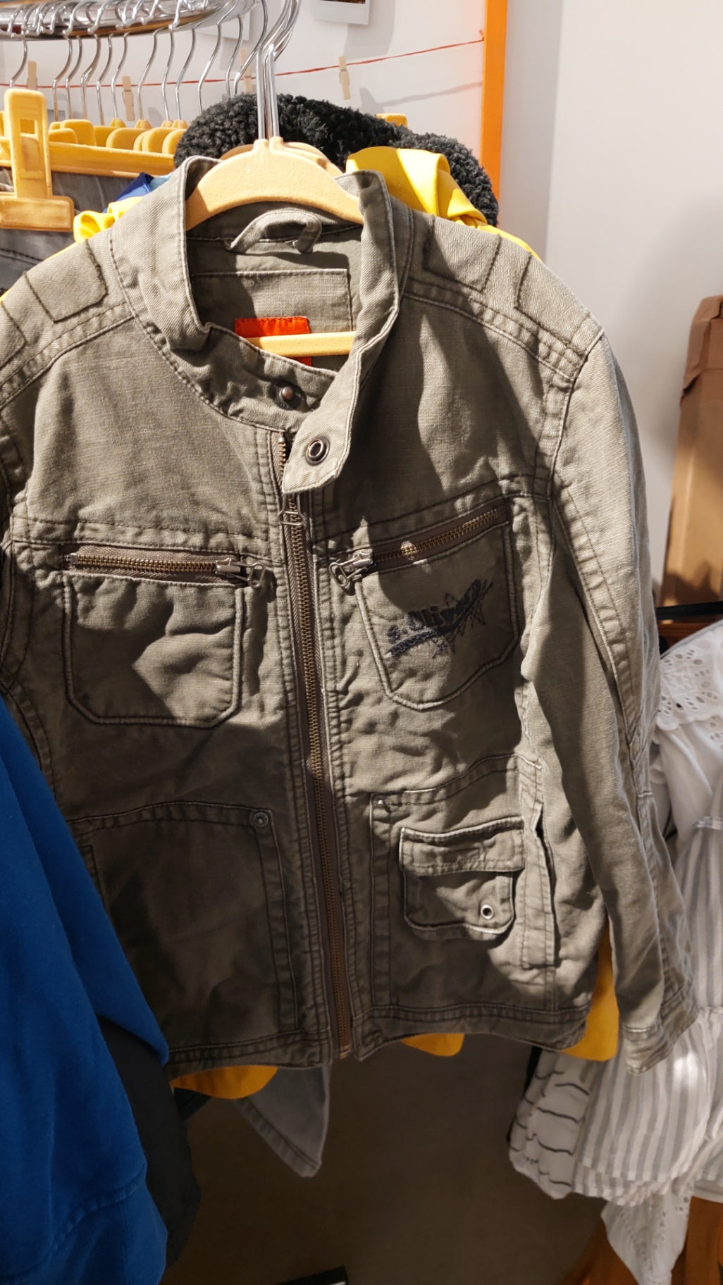 s.Oliver Jacke Olivgrün