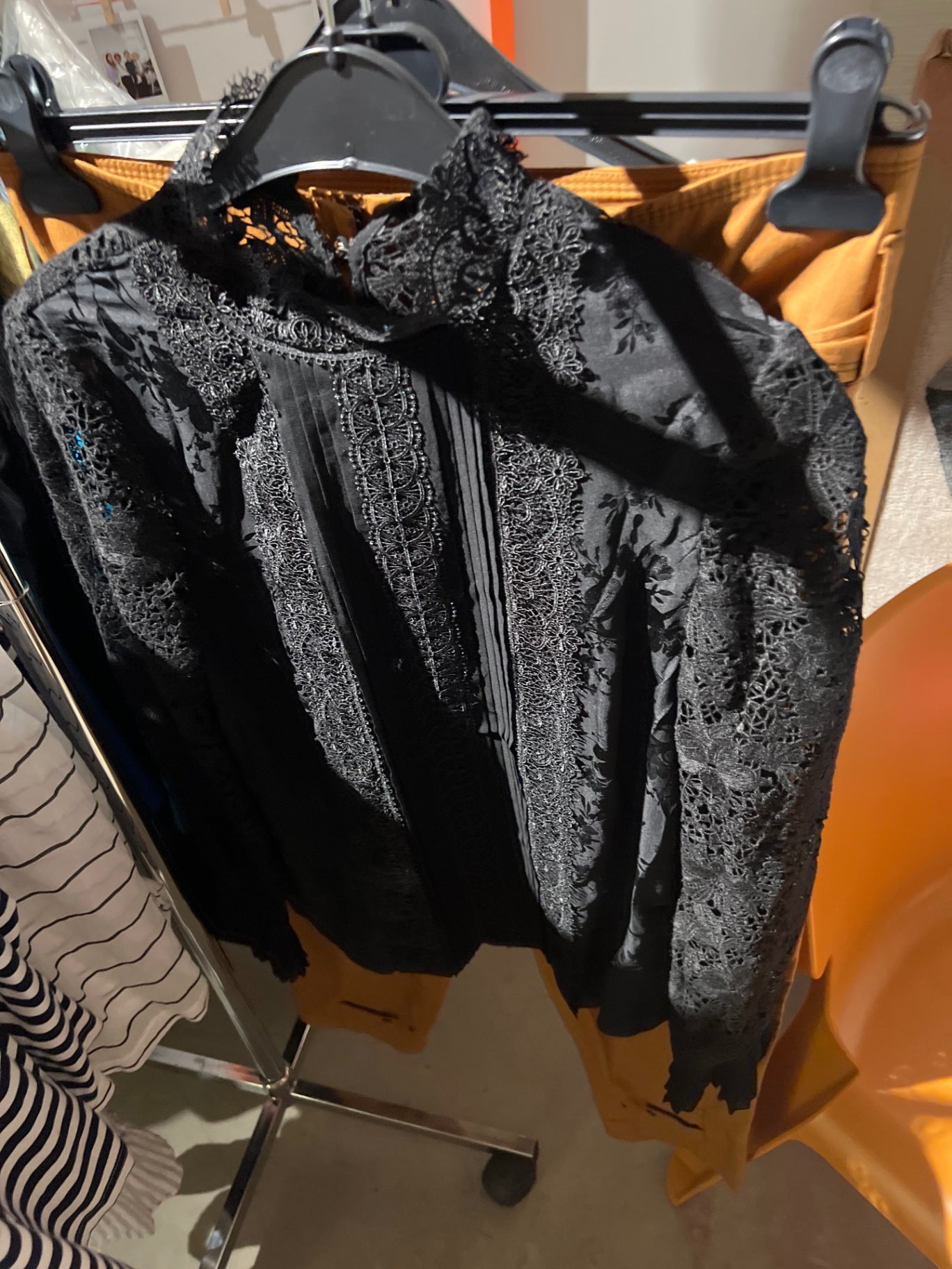 ERDEM Bluse Schwarz