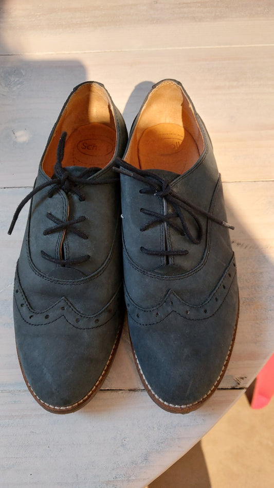 Scholl Halbschuhe Dunkelblau