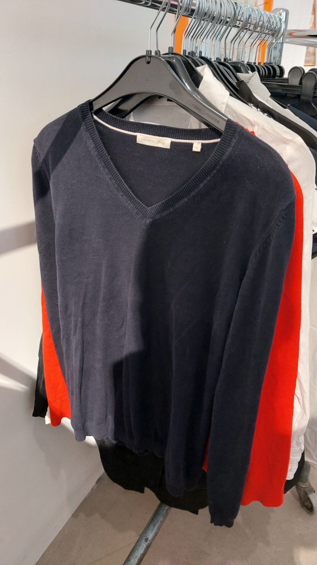 Christian Berg Pullover Dunkelblau