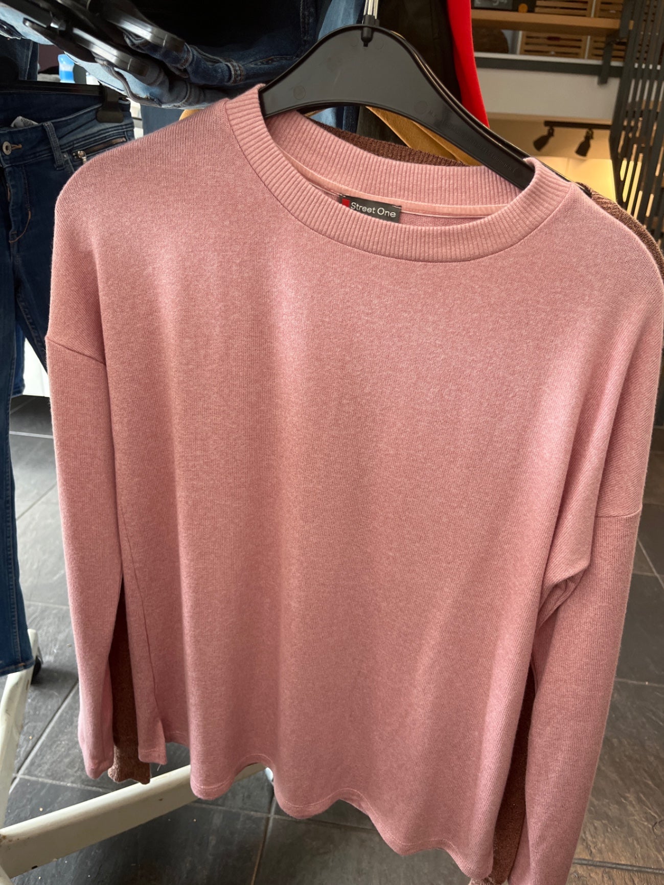 Street One Pullover Rosa