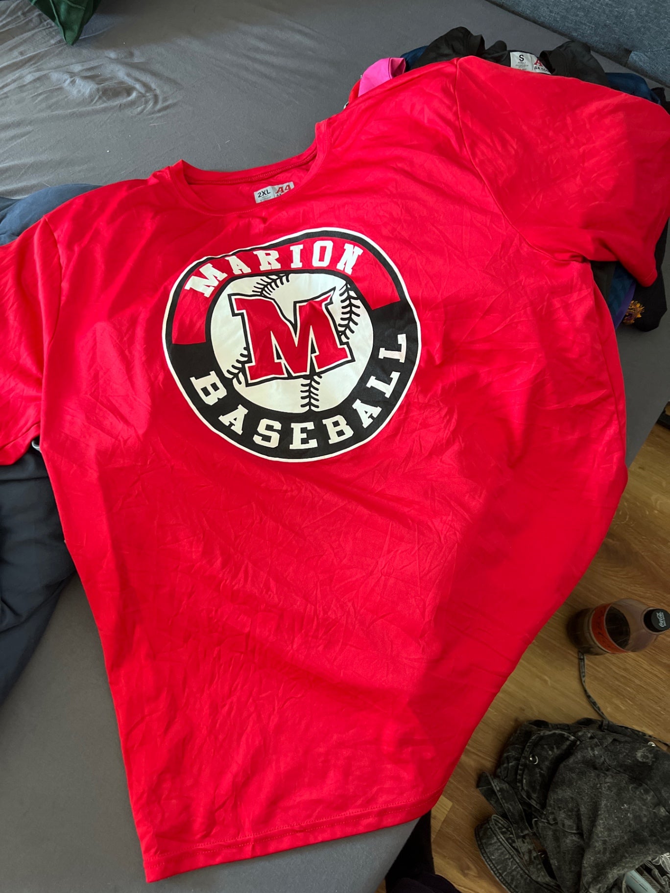 Original American Baseball Shirt T-Shirt Rot