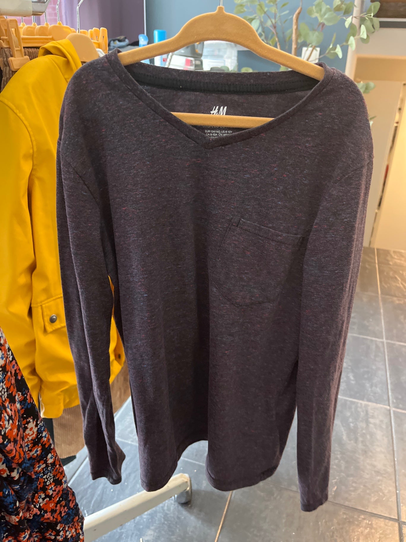 H&M Langarmshirt Lila