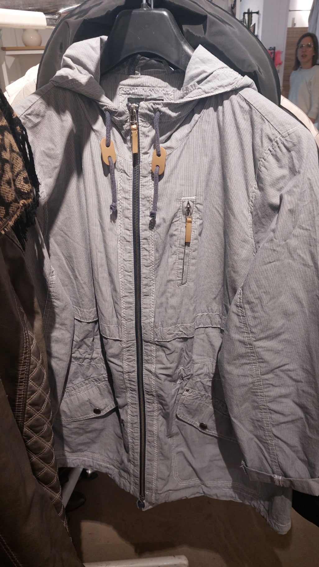 The Outerwear Parka Hellgrau