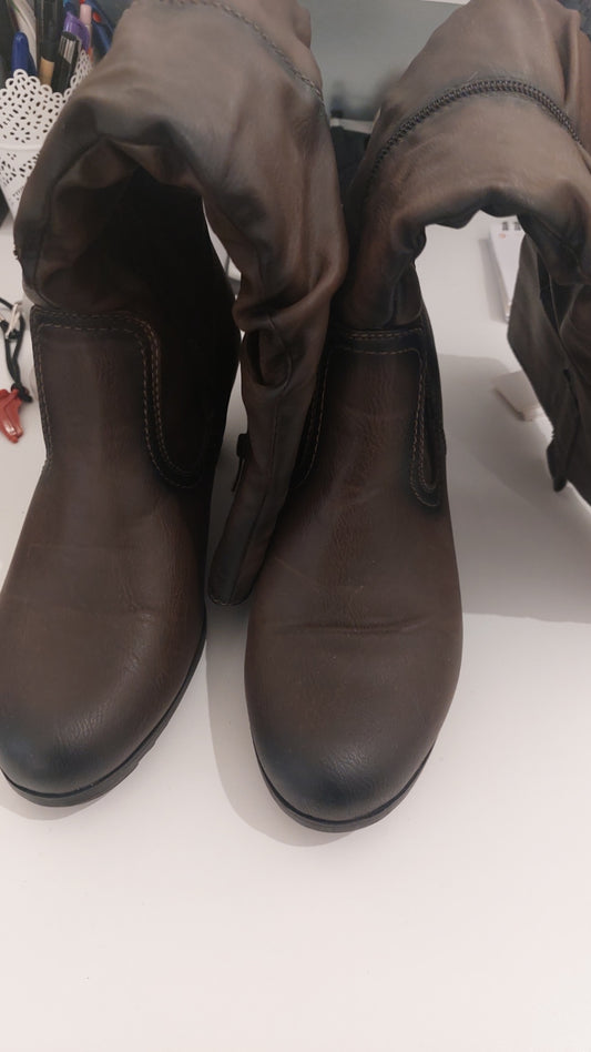 Cityline Stiefel Braun