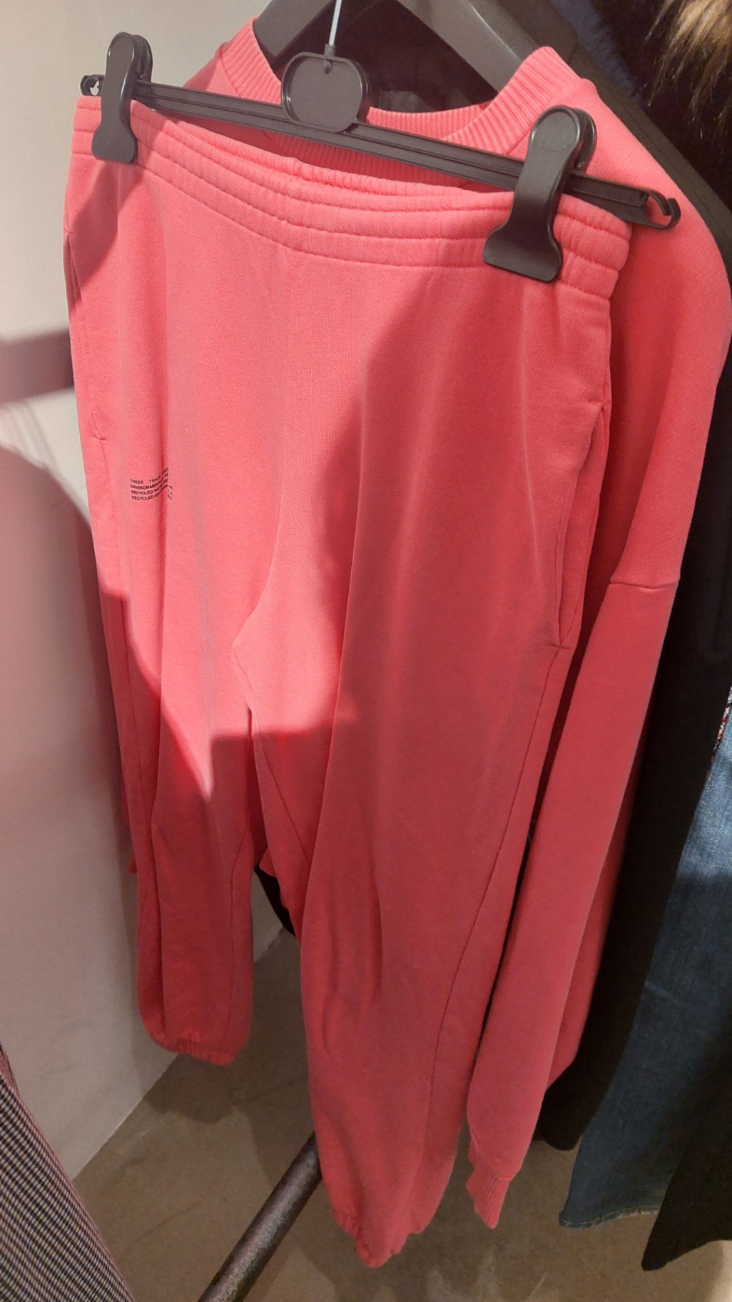 Pangaia Jogginghose + Sweatshirt 2-Teiler  Pink