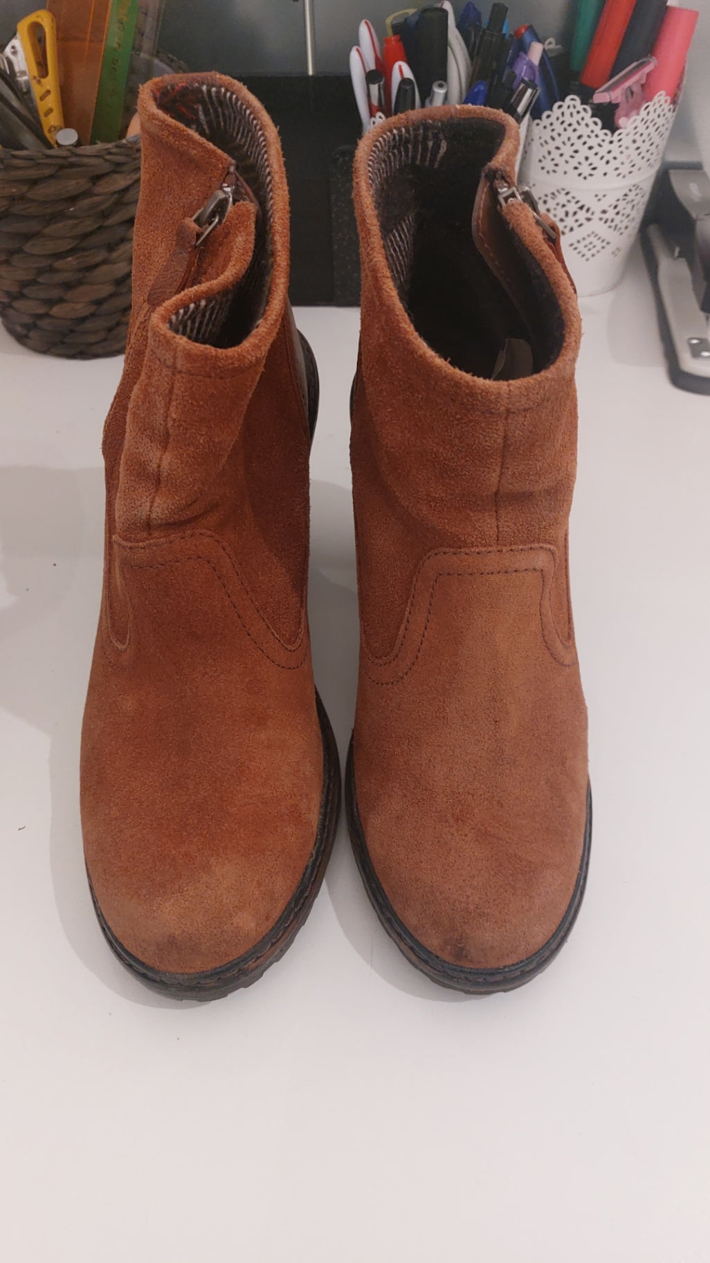Esprit Stiefeletten Braun