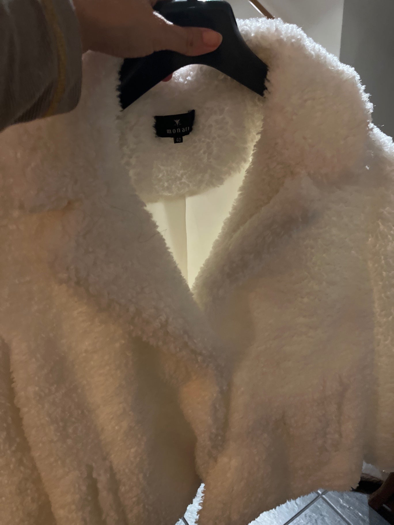 Monari Jacke Weiß