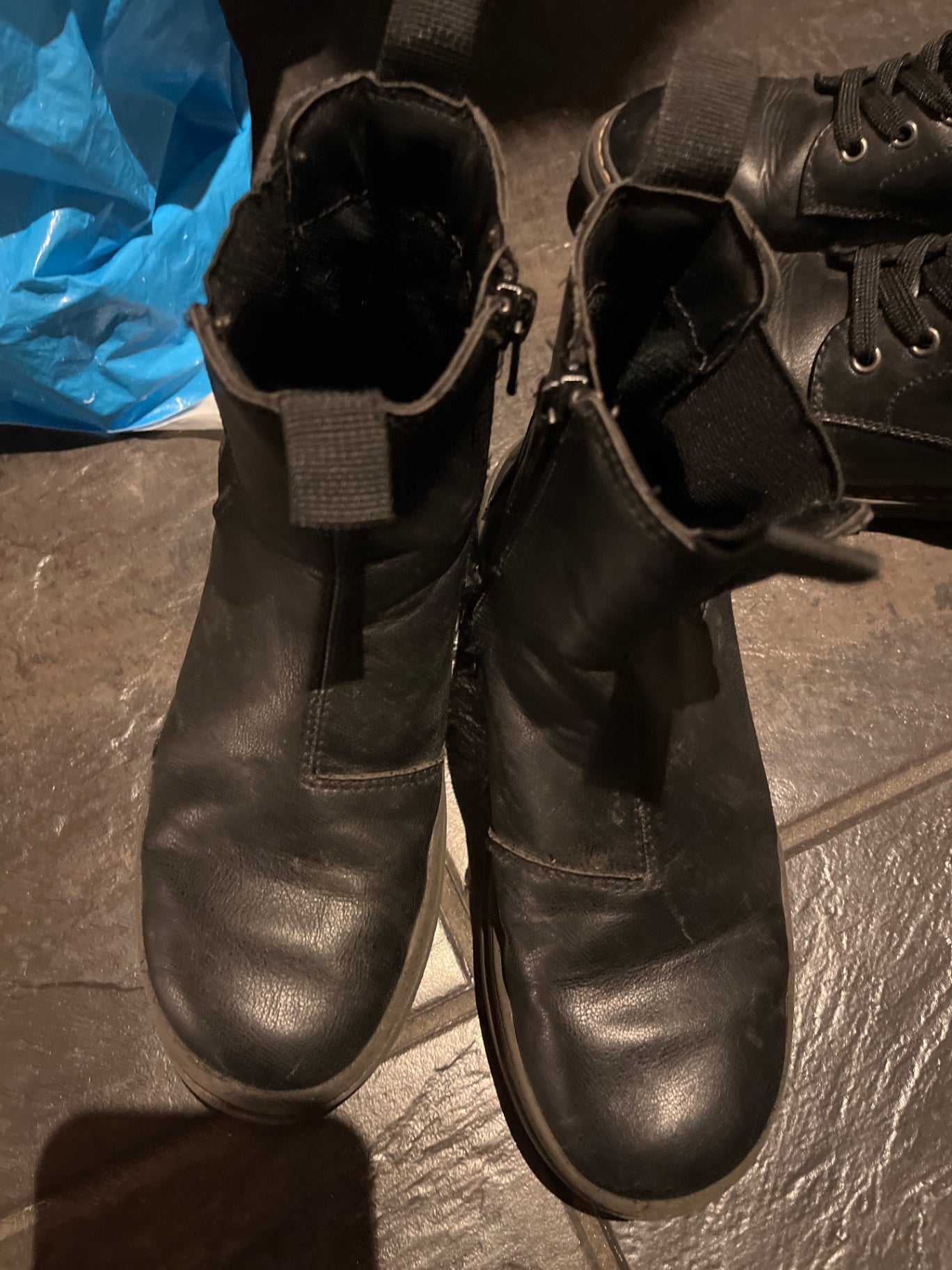 H&M  Stiefel Schwarz
