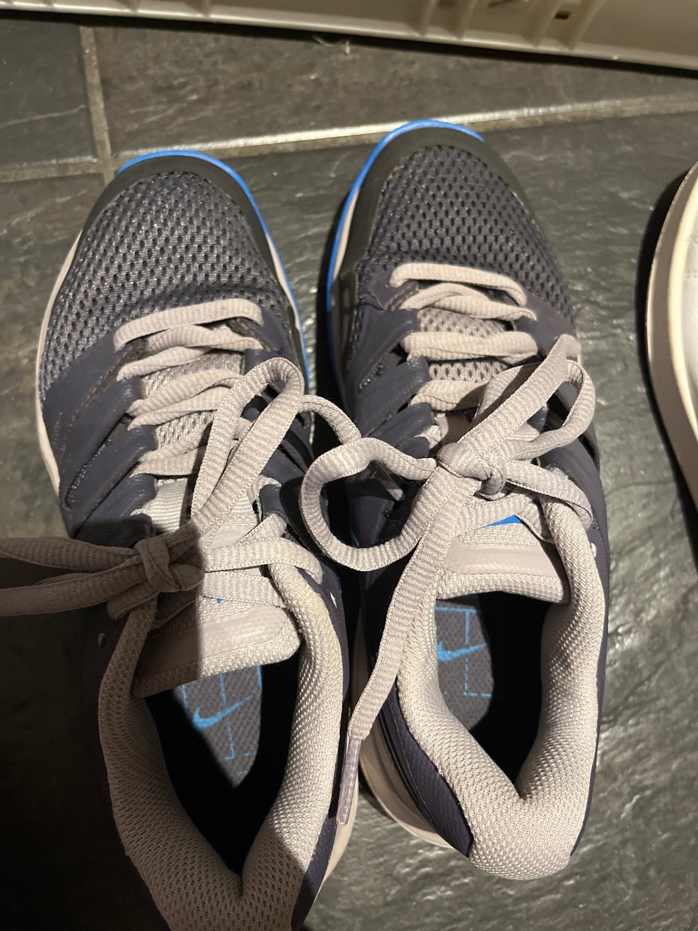 Nike Zoom Sneaker Grau Blau