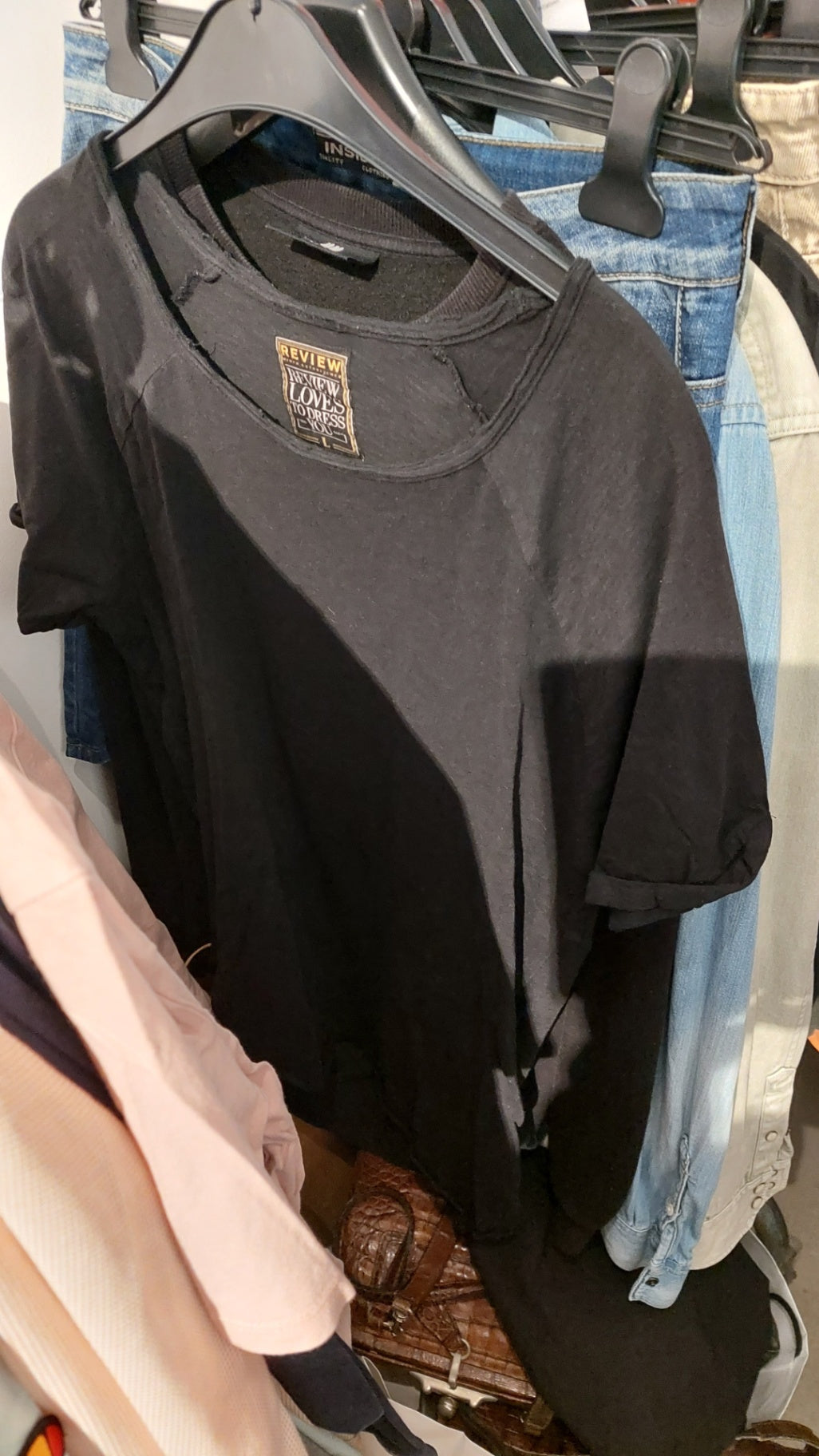 Review T-Shirt Schwarz