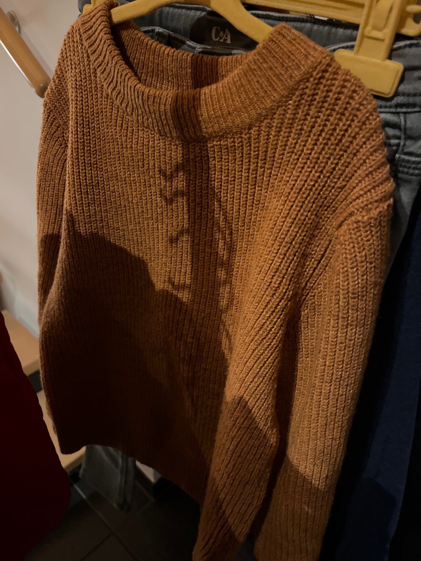 H&M Pullover Ocker