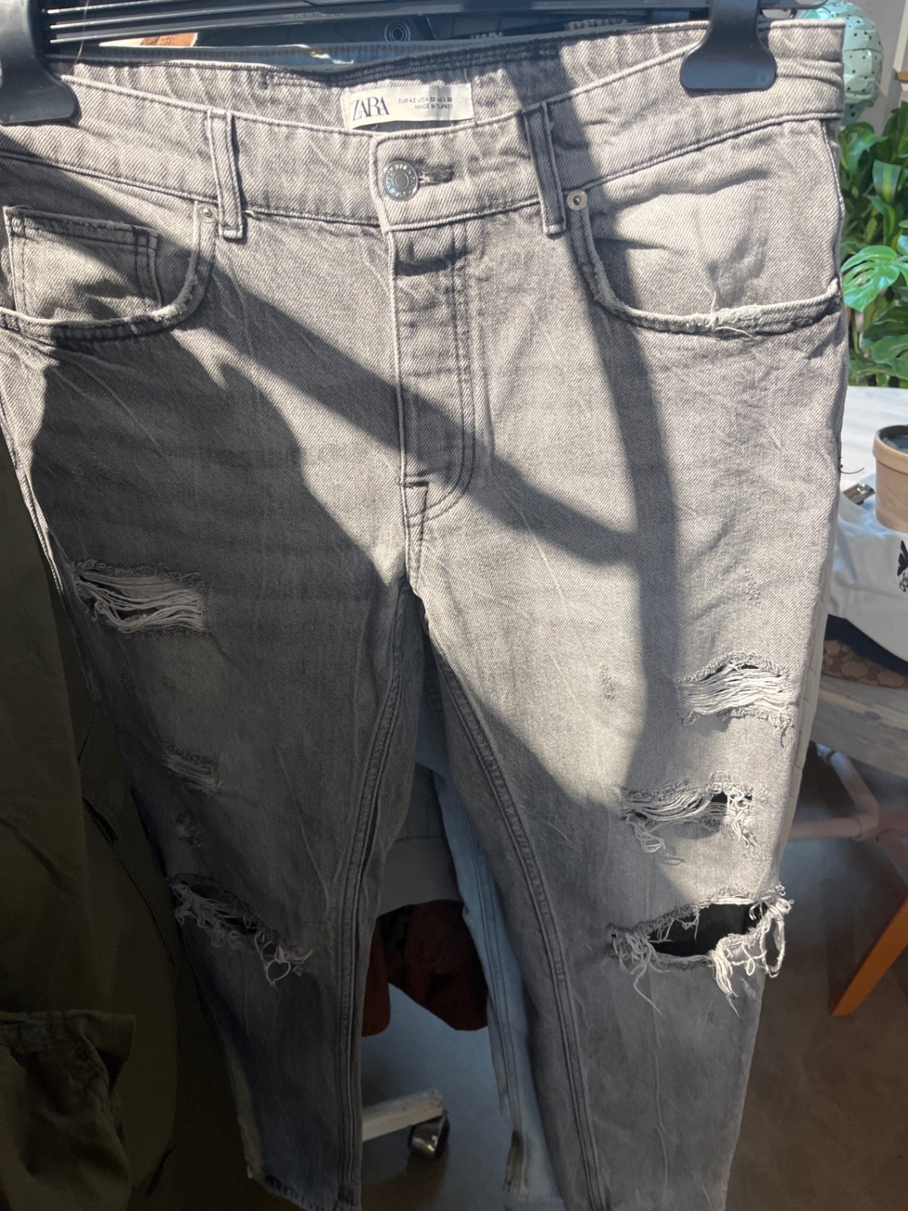 Zara Jeans Grau