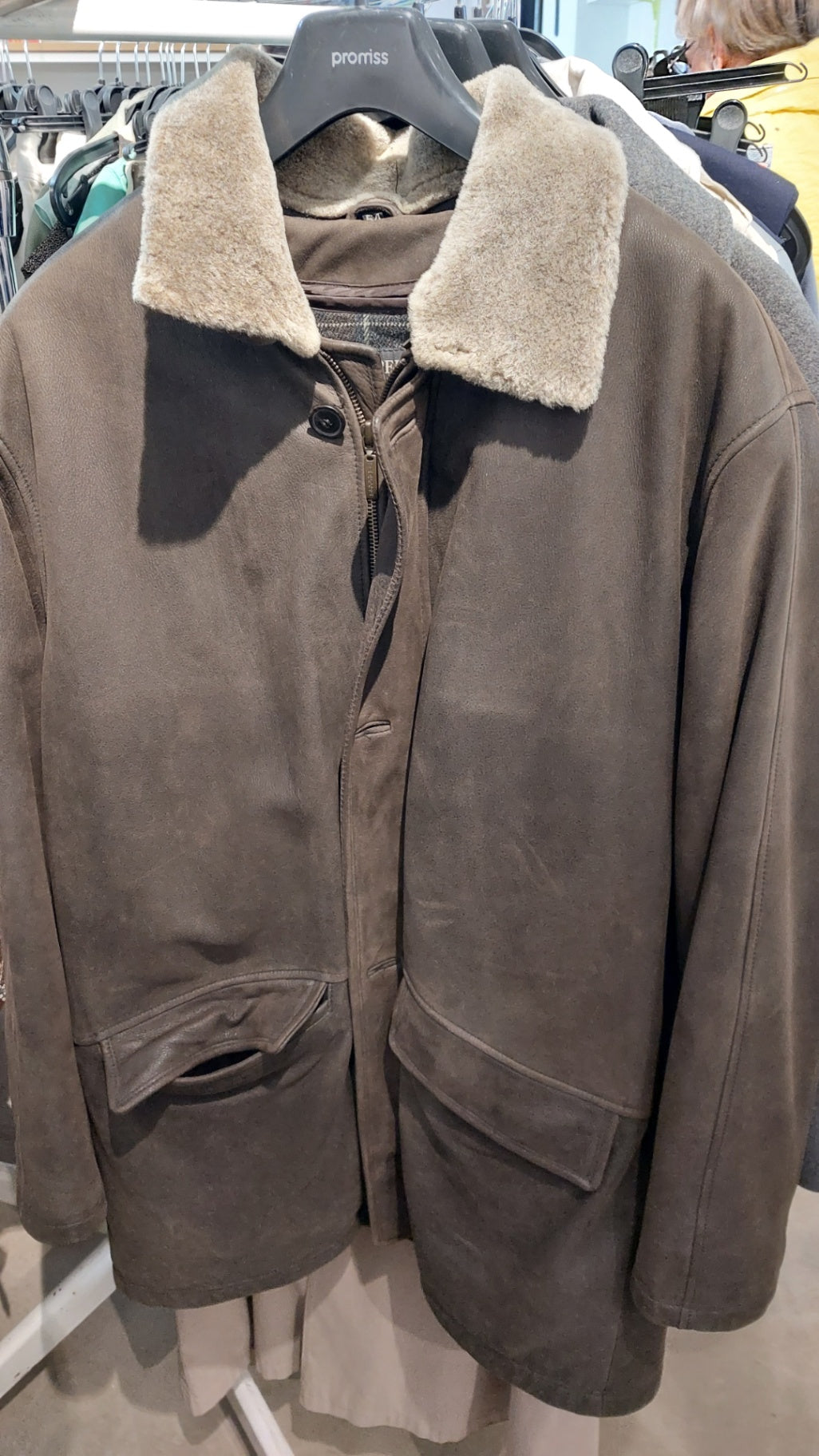 Trapper Jacke Braun