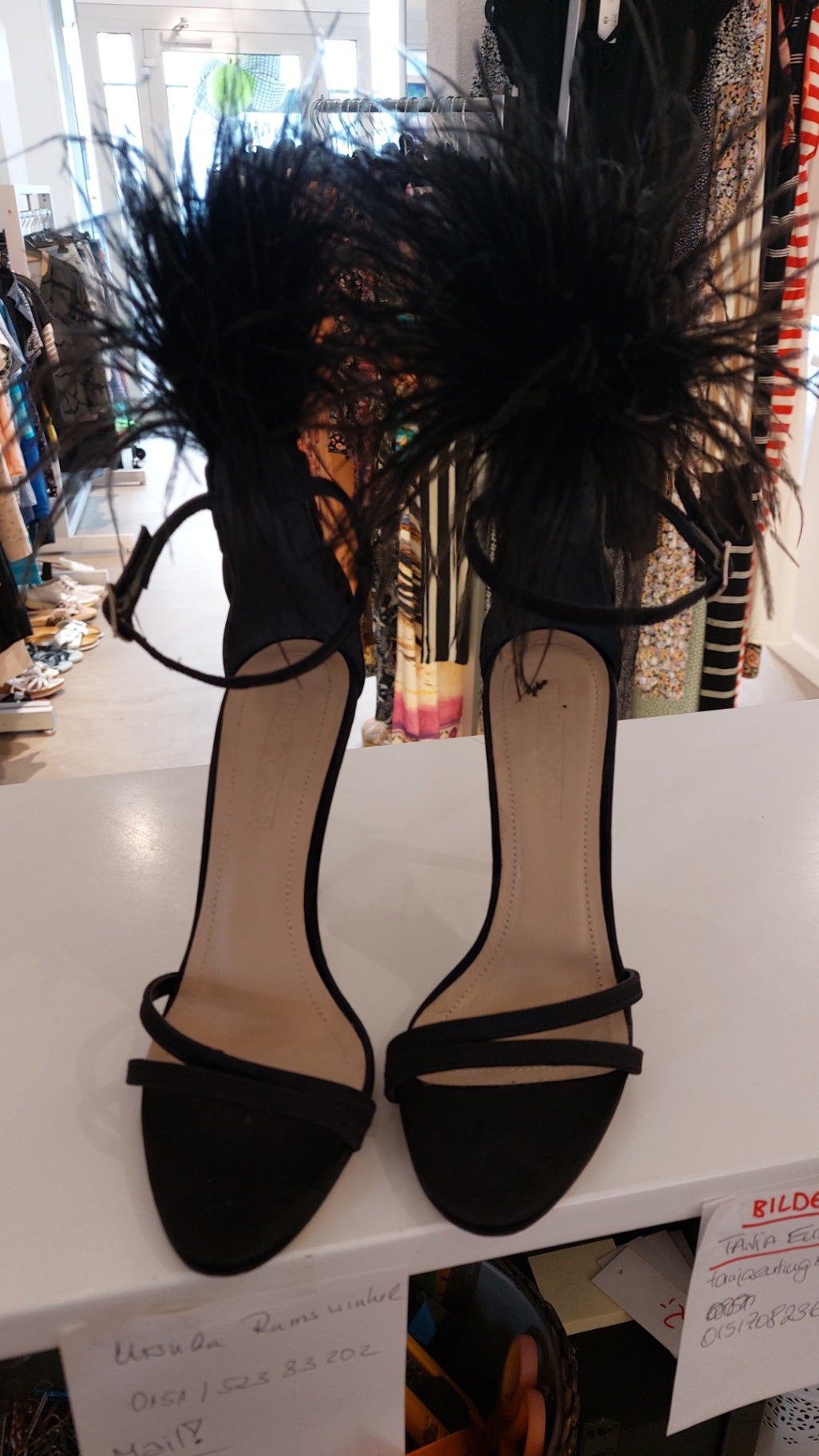 Cesare Gaspari High Heels Schwarz