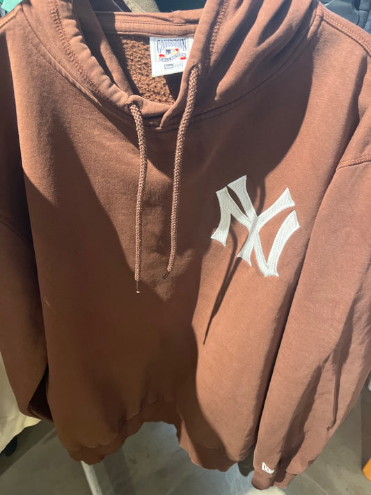 Cooperstown Collection Kapuzenpullover Braun