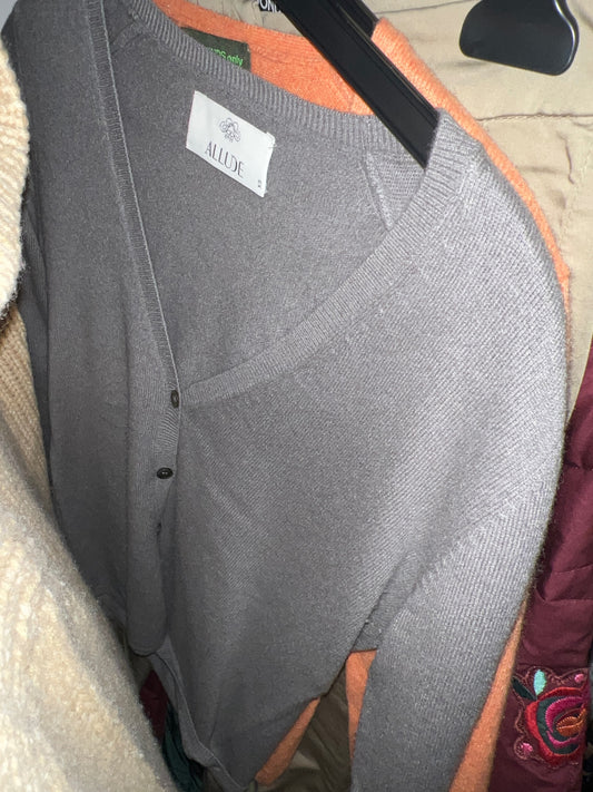 Allude Strickjacke Grau
