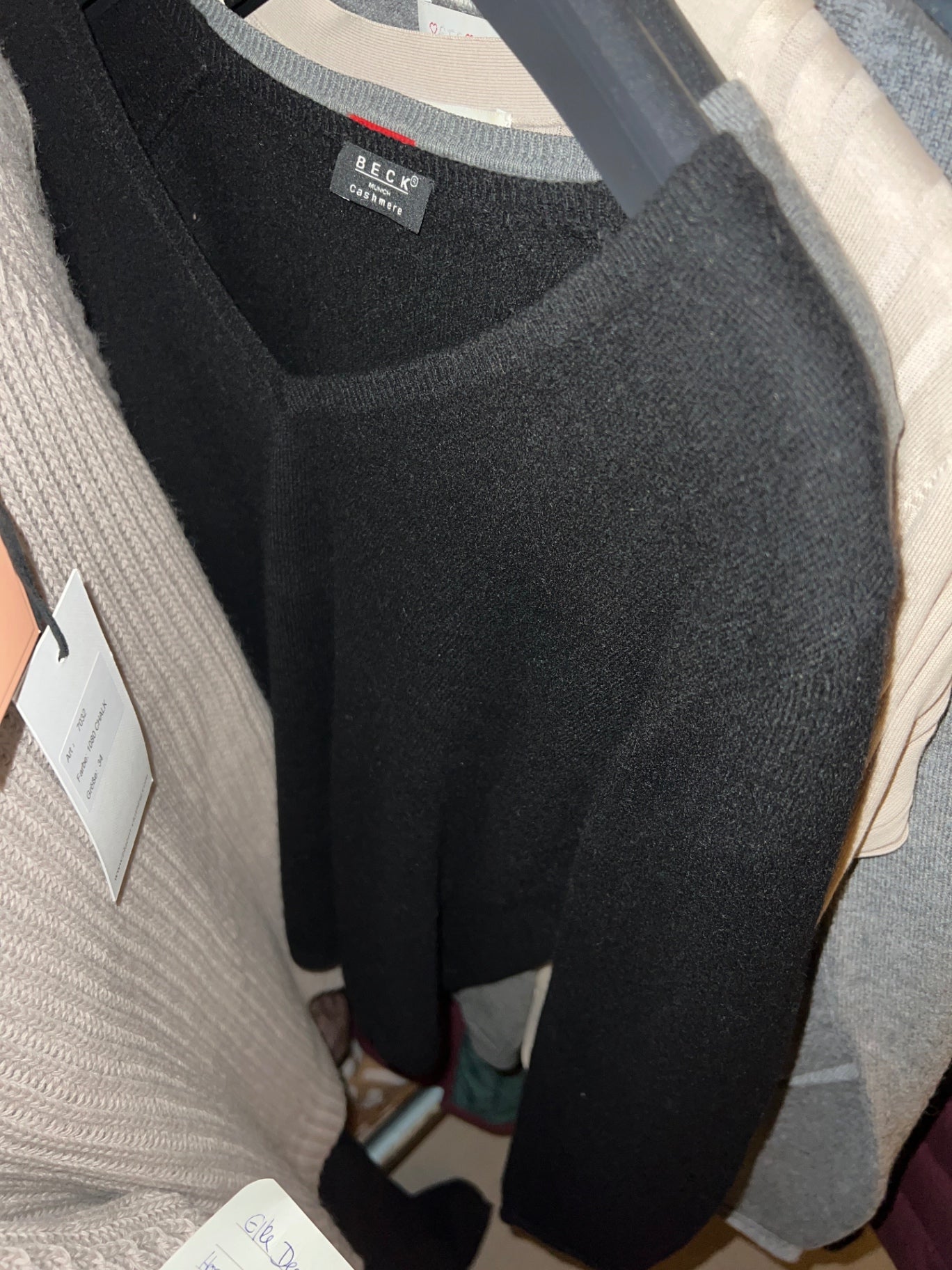 B.E.C.K. Pullover Schwarz