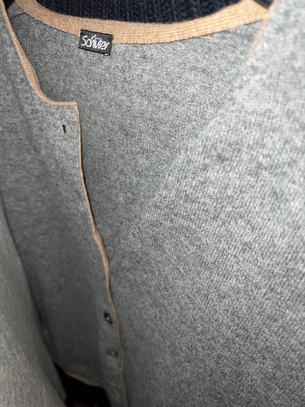 Schlüter Cardigan Grau