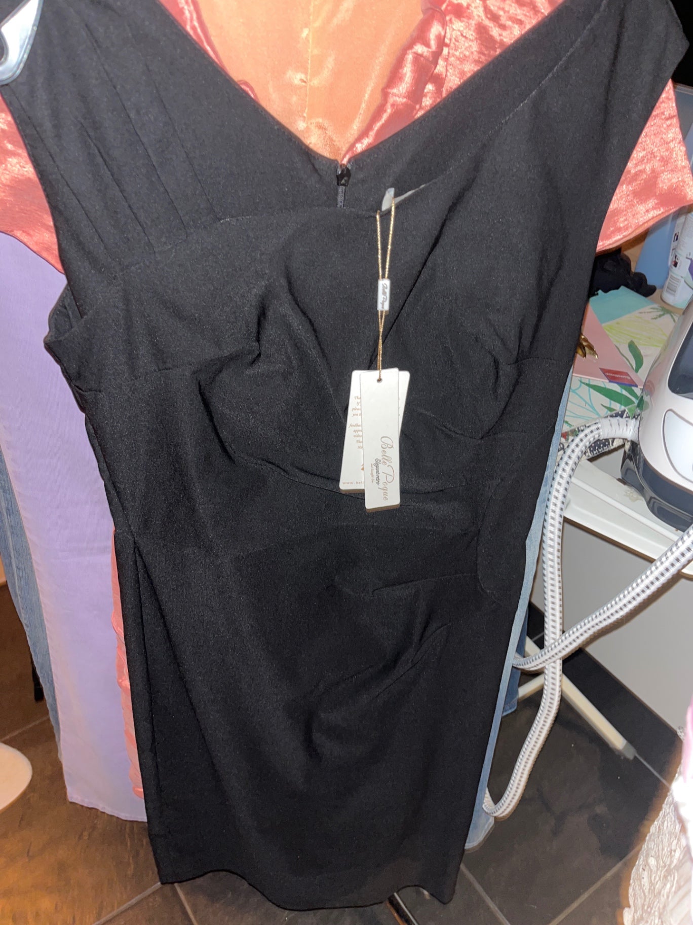 Belle Poque Kleid NEU Schwarz