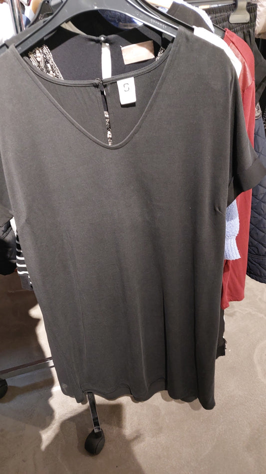 Simple  T-Shirt Schwarz