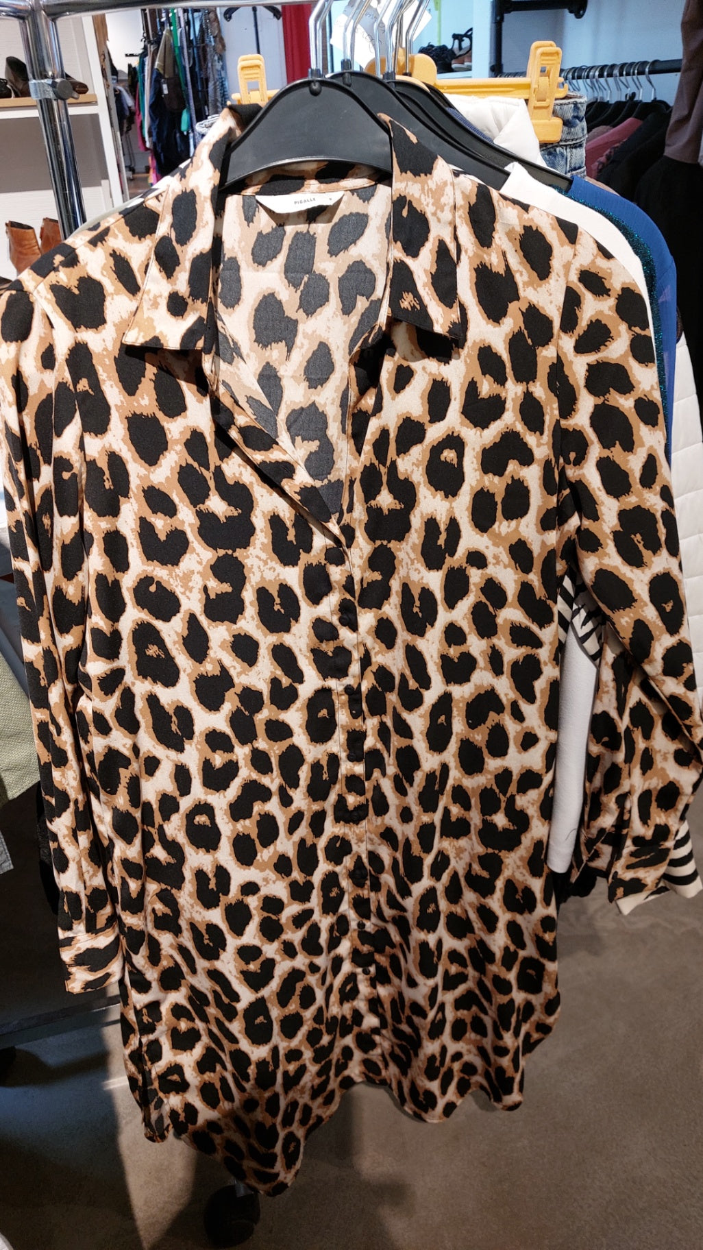Pigalle Kleid Leopard-Print