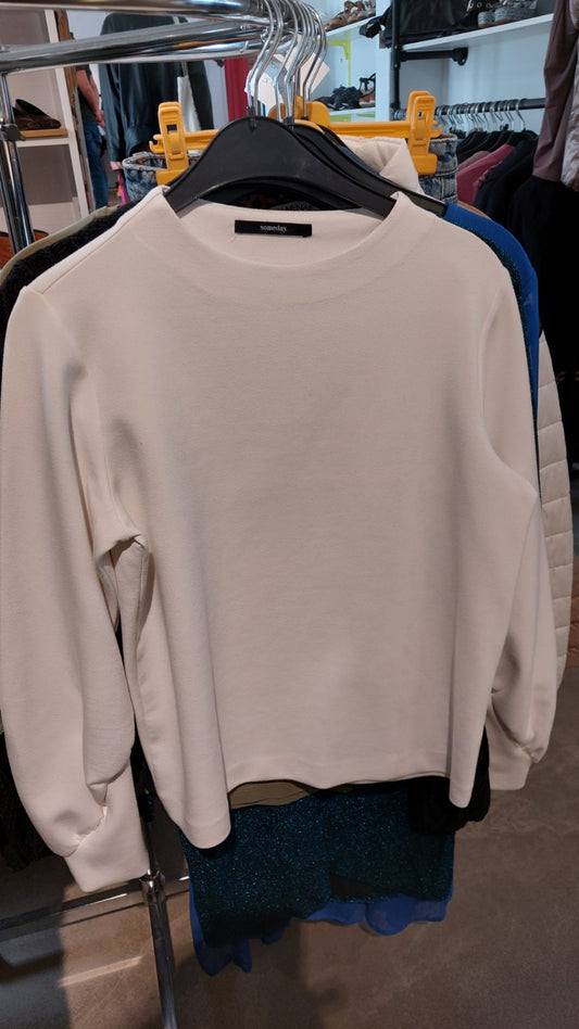 Someday Pullover Weiß