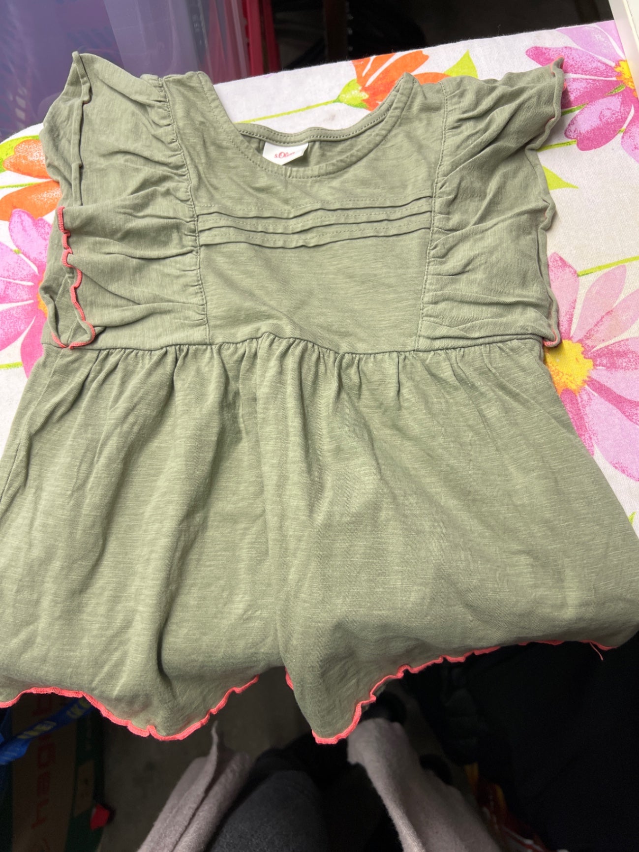 s.Oliver Kleid Grün