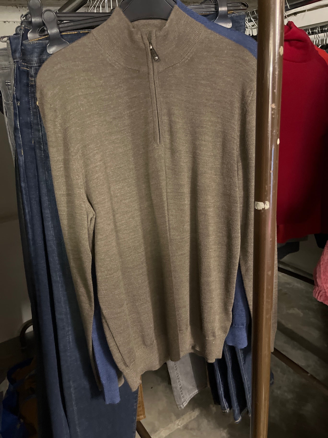 Christian Berg Pullover Braun