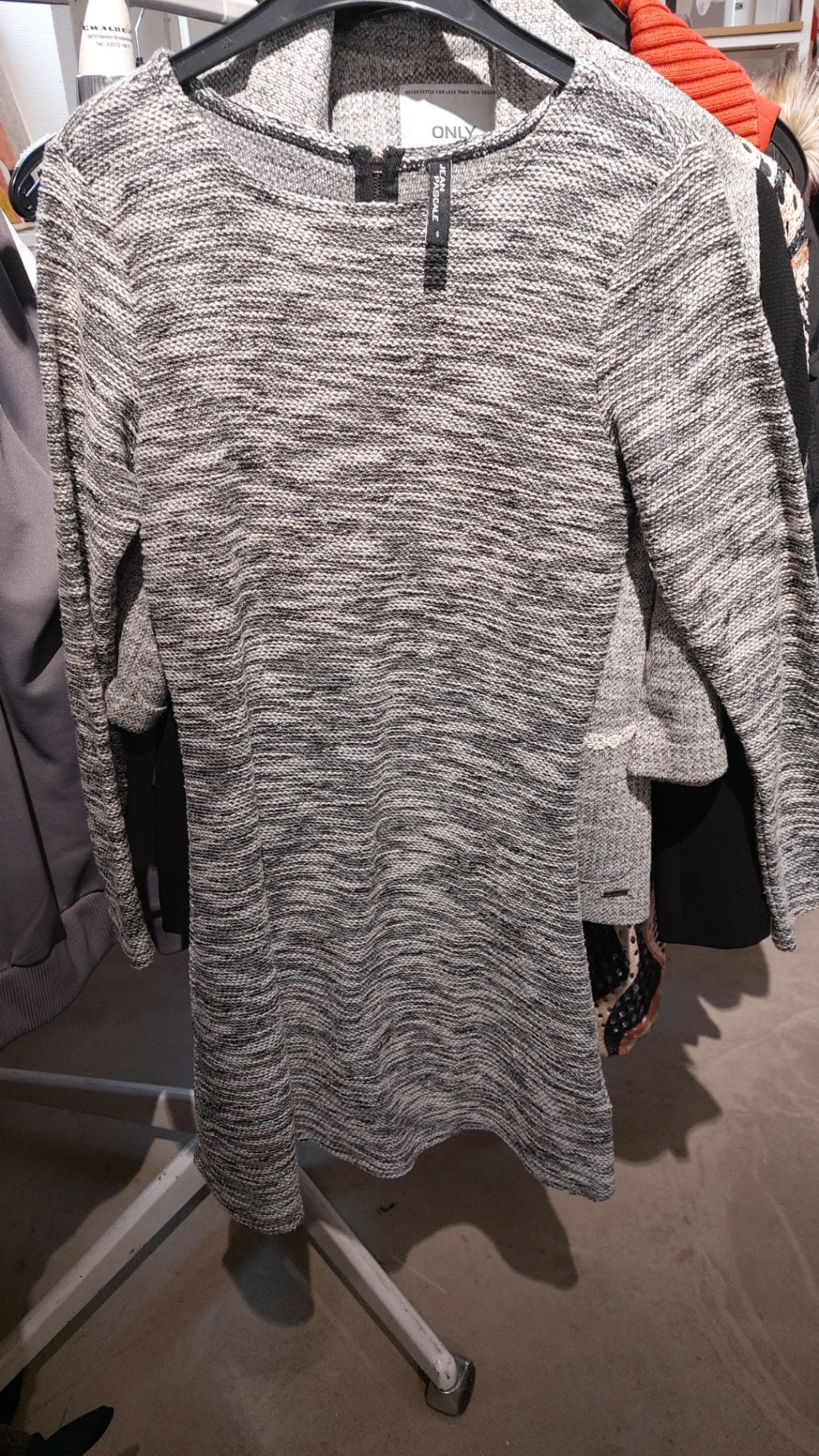 Jean Pascale Kleid Grau