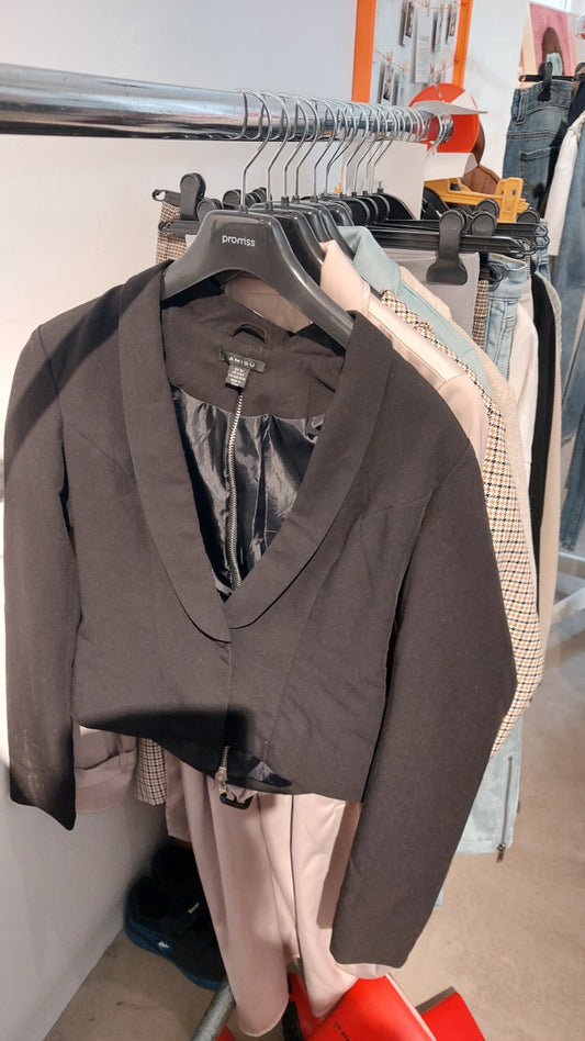 Amisu Blazer Schwarz