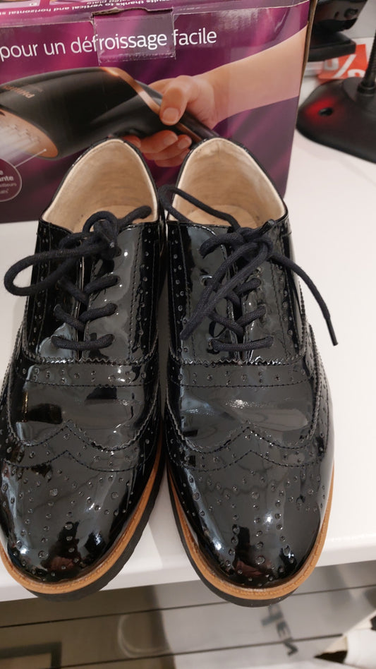 Blue Motion Oxford-Schuhe Schwarz