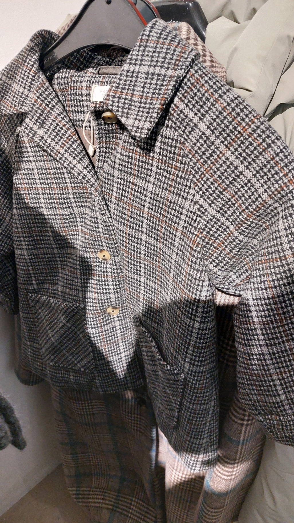 Mango Jacke Grau