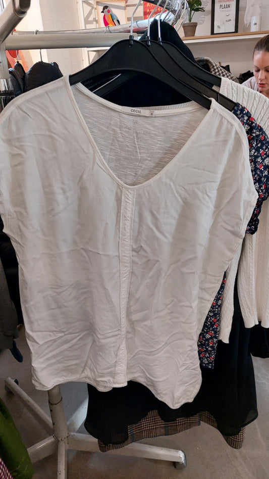 Cecil T-Shirt Weiß