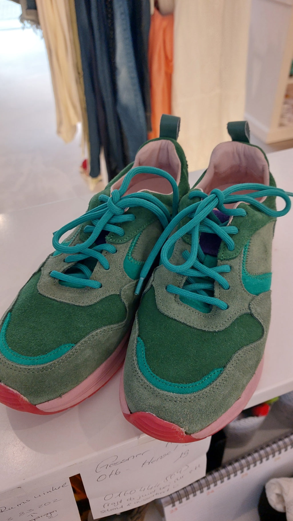 Manfield Sneaker Grün
