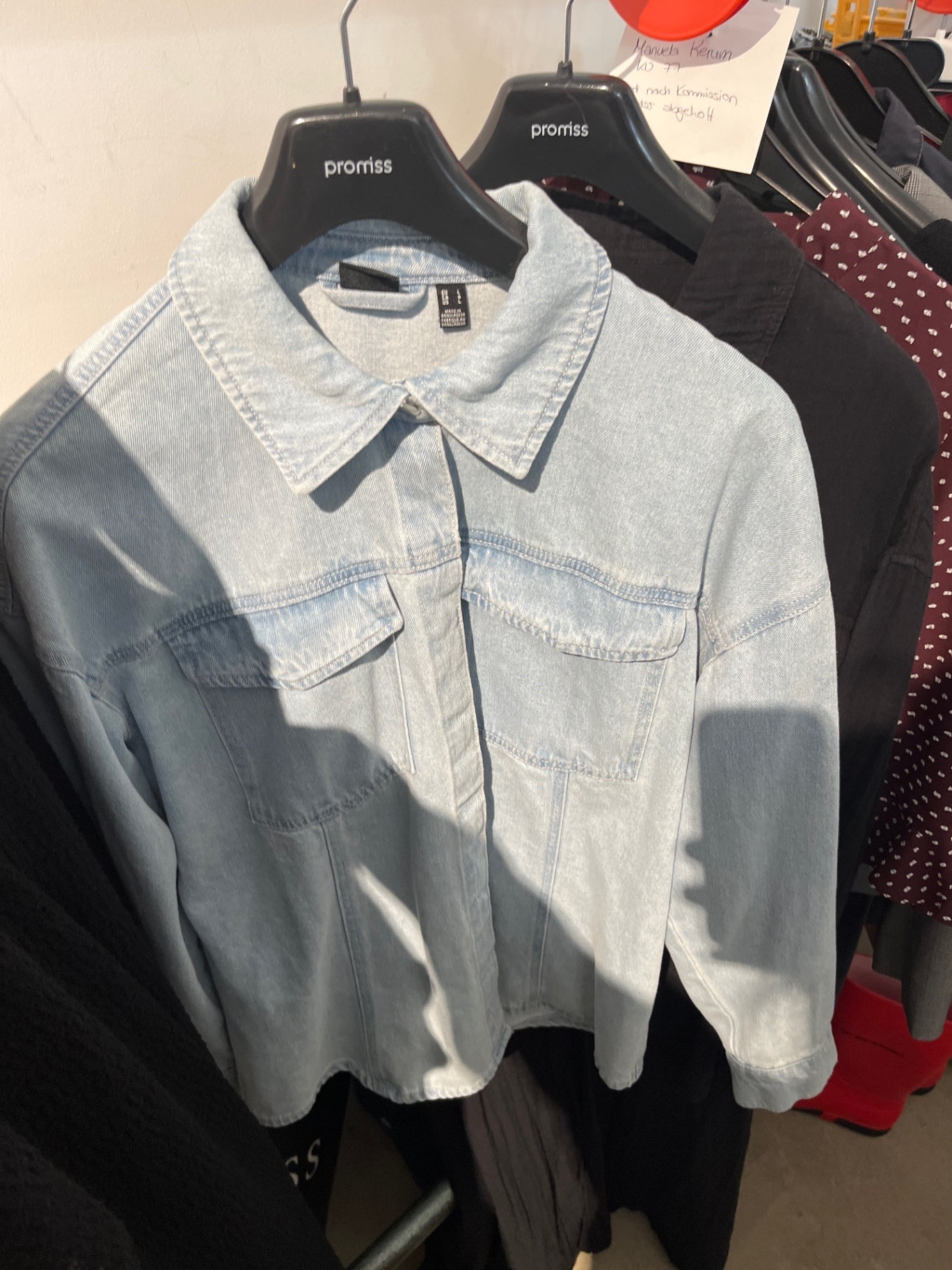 Vero Moda  Jeansjacke Hellblau