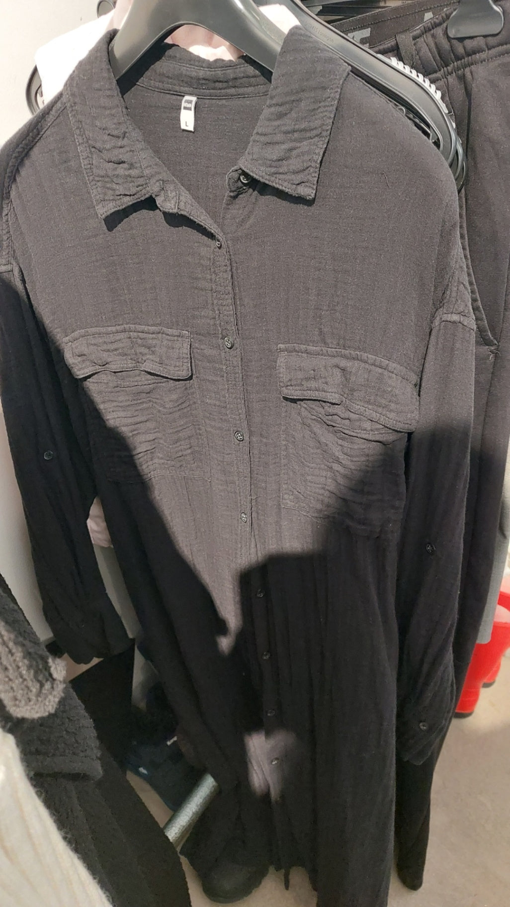 Hema Bluse/Kleid Schwarz