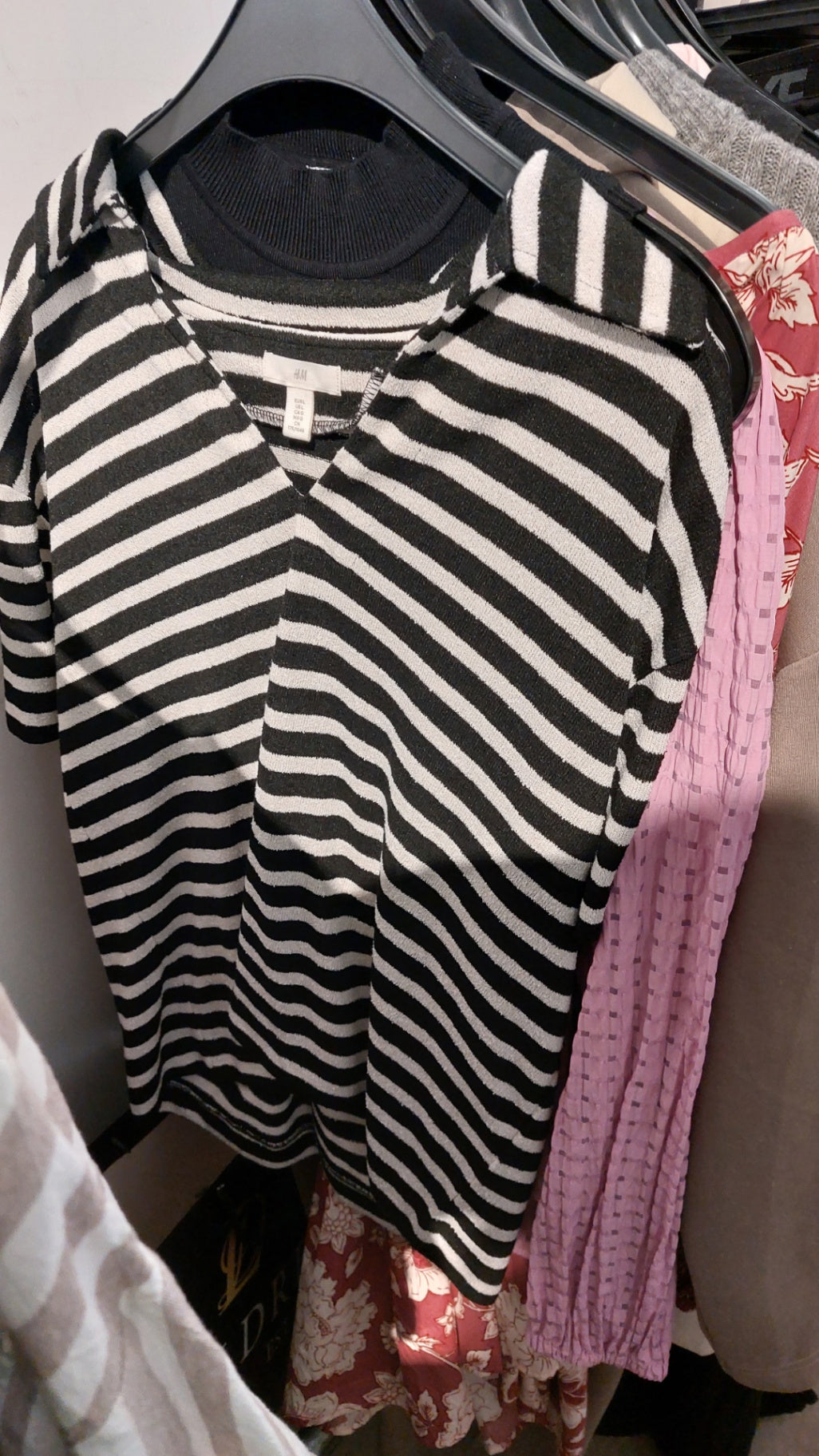 H&M Pullover Schwarz-Weiß