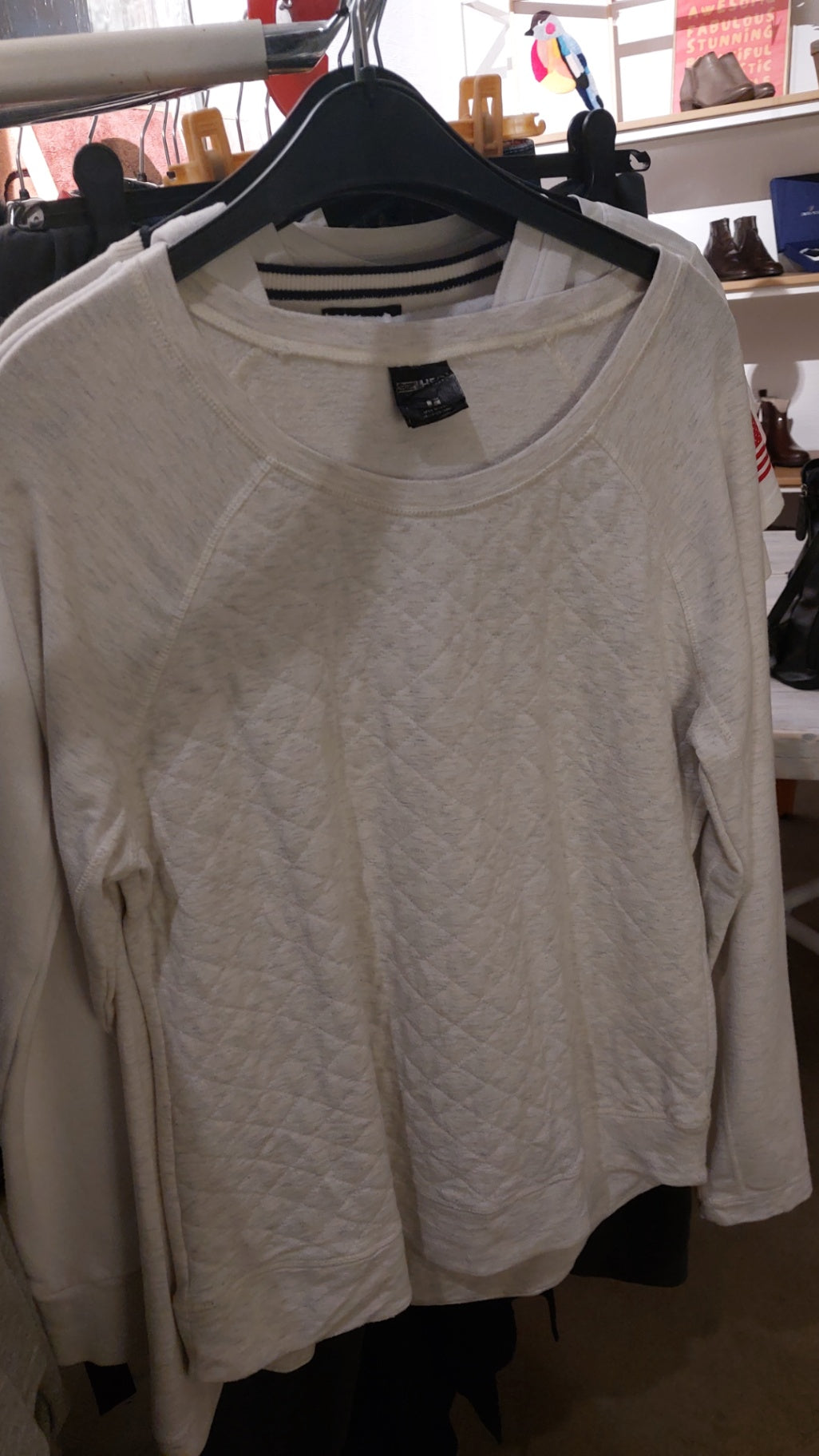32 HEAT Pullover Hellgrau