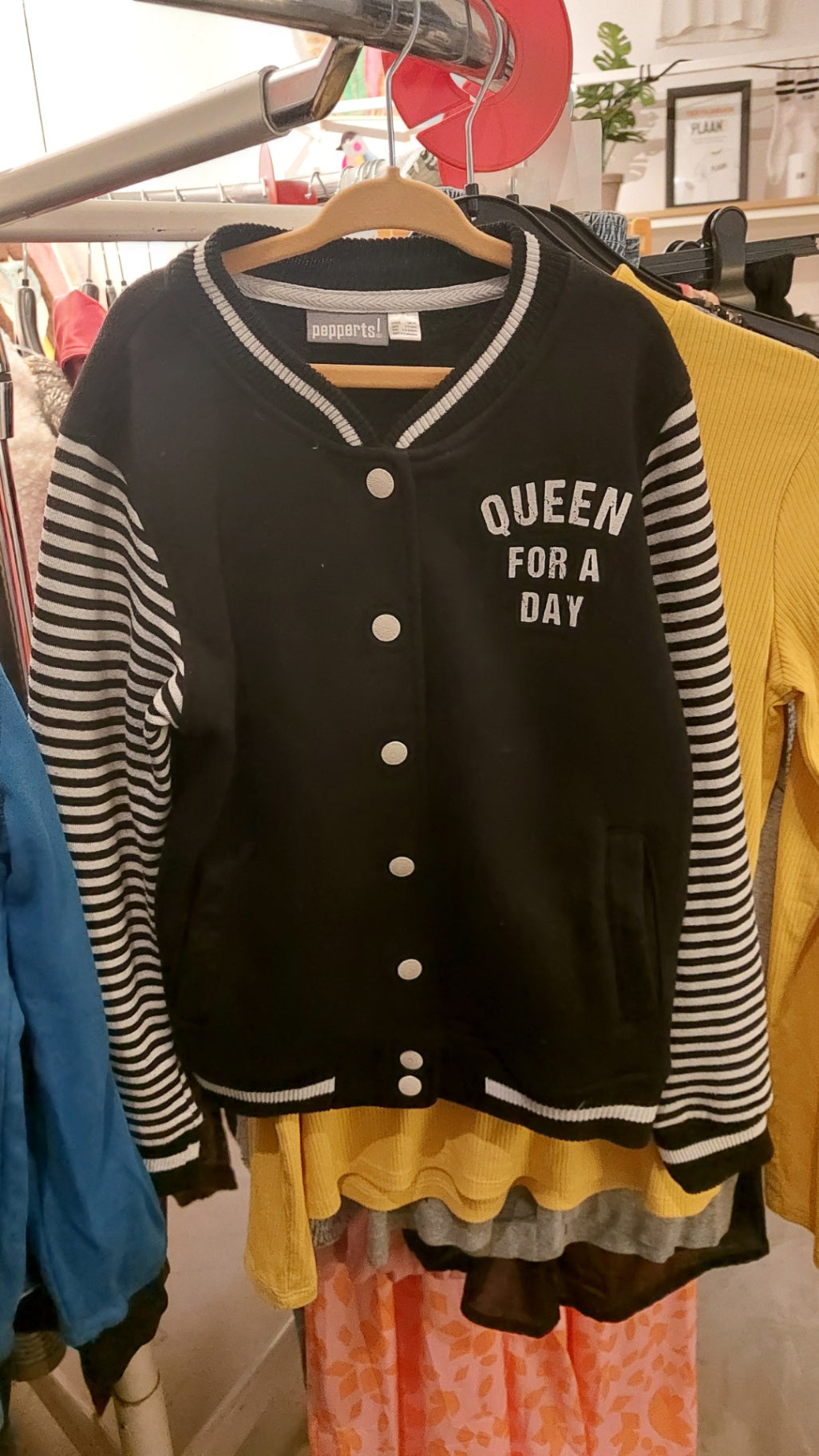 pepperts! Jacke Schwarz-Weiß