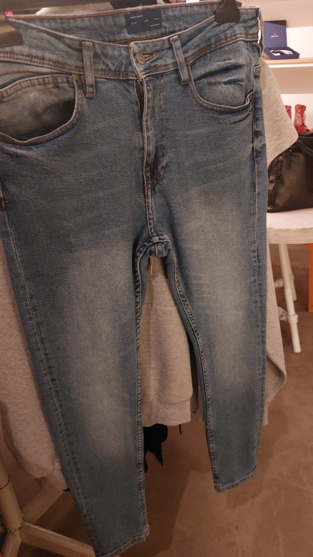 Zara Man Jeans Blau