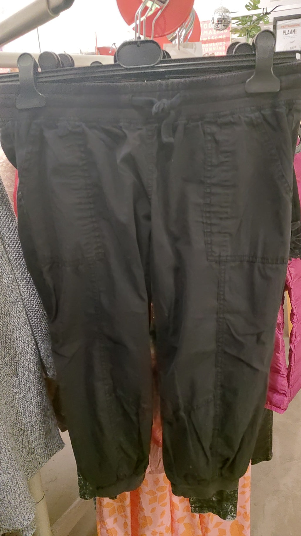 Unbekannt Hose Schwarz