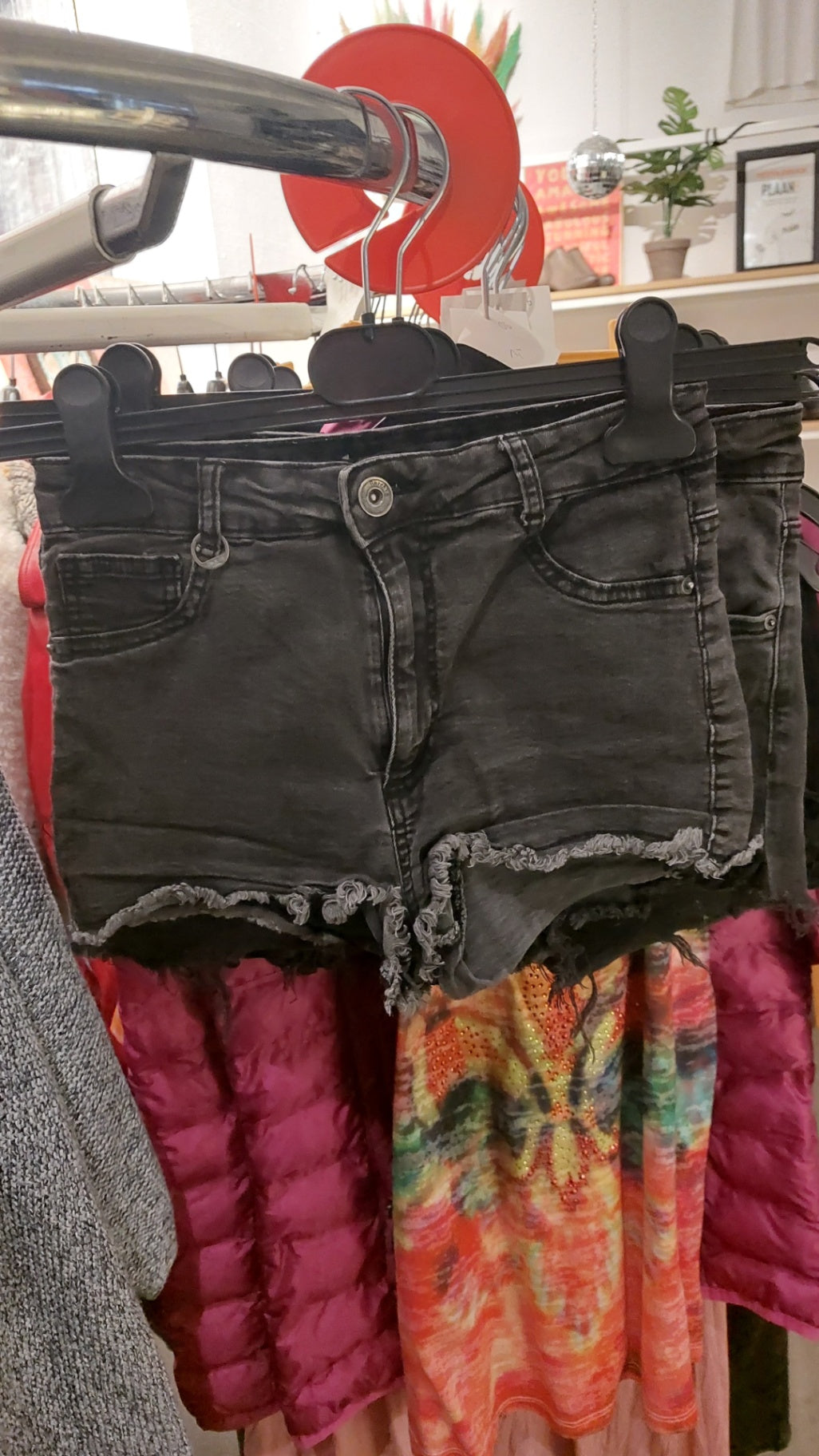Bershka Shorts Schwarz