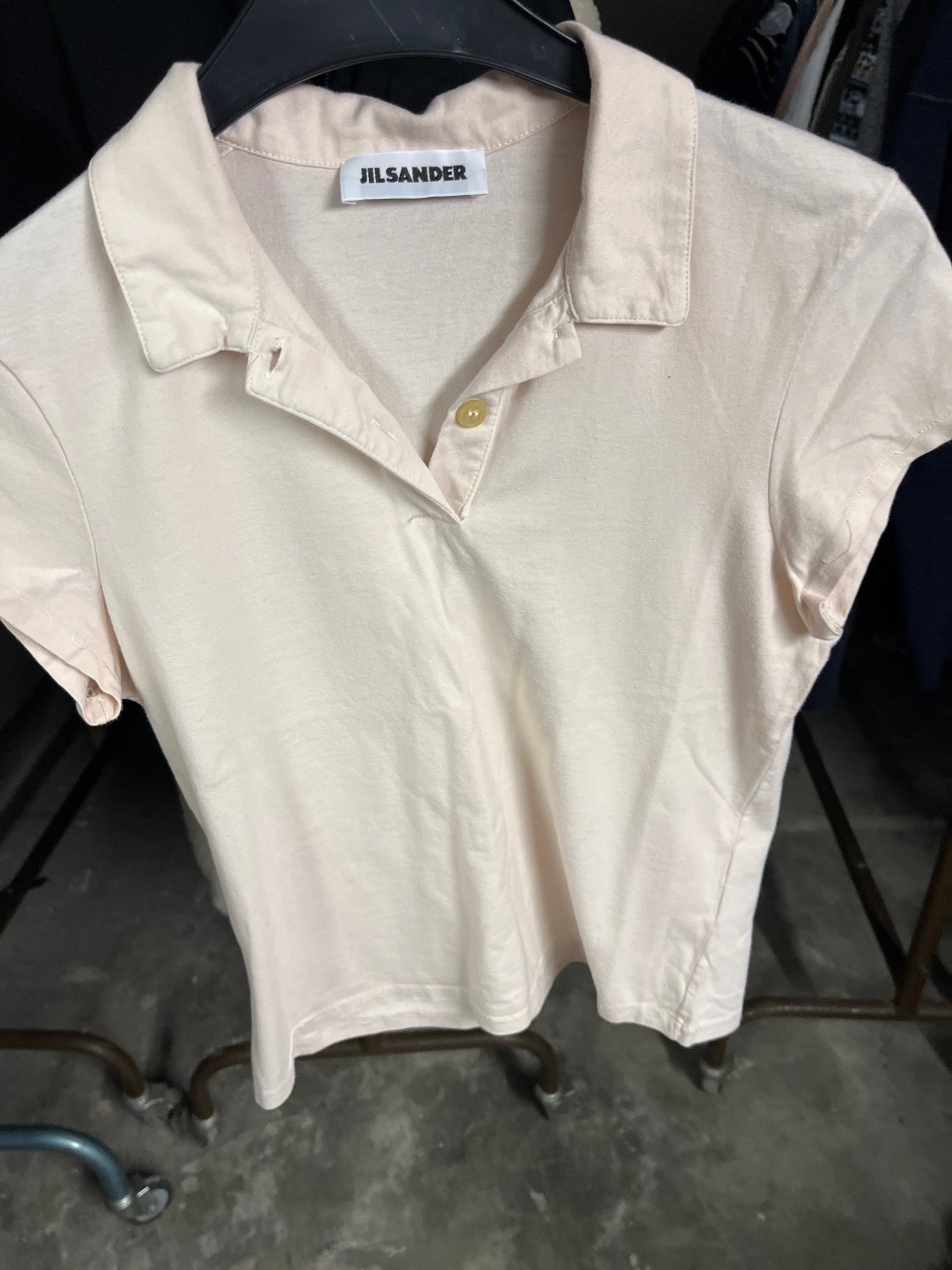 Jil Sander Poloshirt Hellrosa