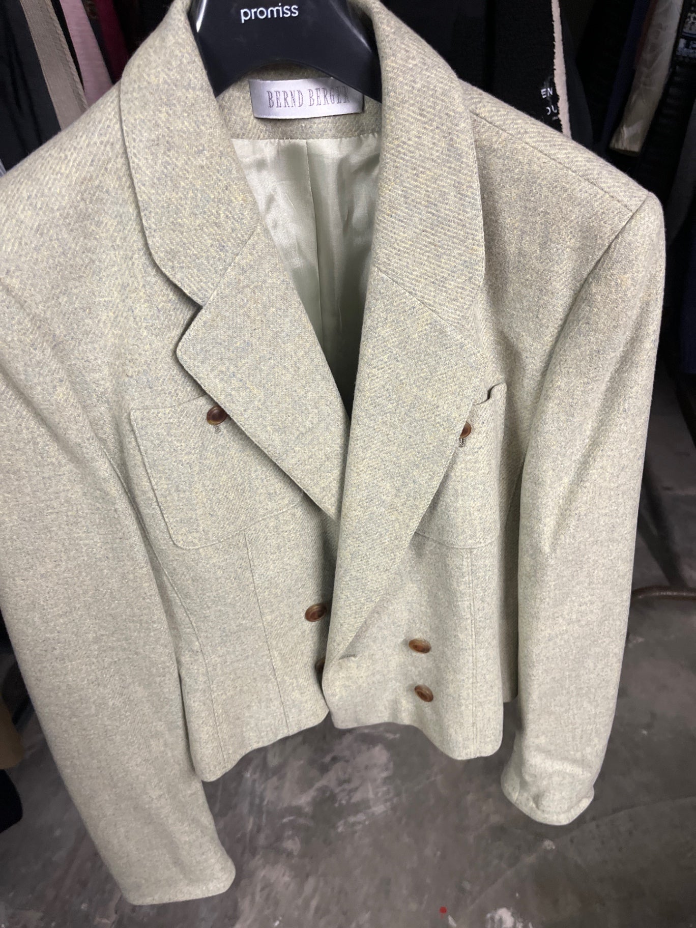 Bernd Berger Blazer Hellgrau