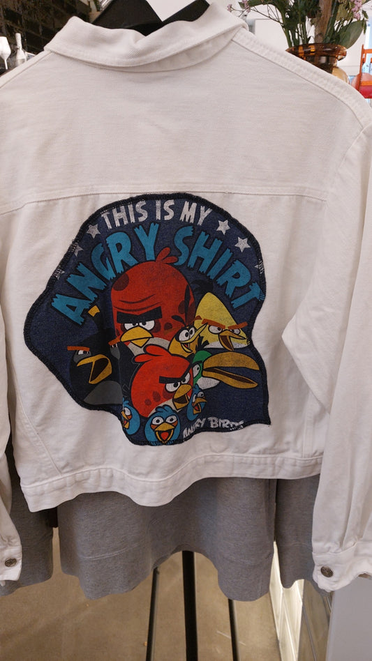 Angry Birds Jacke Weiß